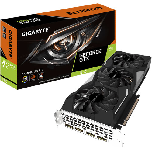 Gigabyte GeForce GTX 1660 Gaming OC 6G GRAPHICS CARD