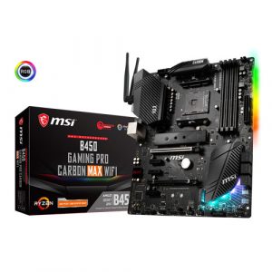 MSI B450 Gaming Pro Carbon Max Wi-Fi AM4 AMD Motherboard