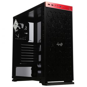 IN WIN 805 RED Type C Mid Tower Case