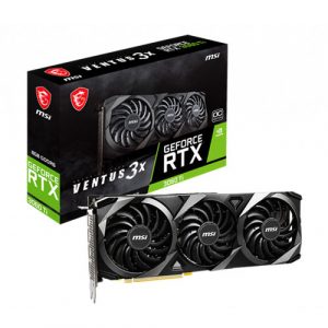MSI GeForce RTX 3060 Ti Ventus 3X OC 8GB GDDR6 Graphics Card - (NOT SOLD SEPARATELY)