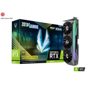 ZOTAC GAMING GeForce RTX 3070 Ti AMP Holo 8GB GDDR6 Graphics Card - (NOT SOLD SEPARATELY)