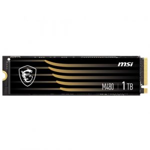 MSI SPATIUM M480 PCIe 4.0 1TB NVMe M.2 SSD
