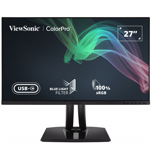 ViewSonic VP2756-2K 27"Inch 2K (2560 x 1440) QHD IPS Level 100% sRGB Designer Series Monitor