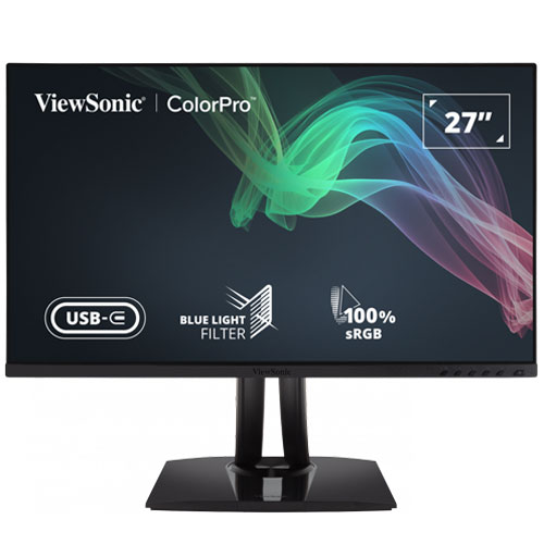 ViewSonic VP2756-4K 27"Inch 4K (3840 x 2160) UHD IPS Level 100% sRGB ColorPro Designer Series Monitor