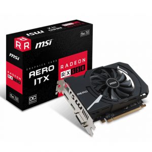 MSI Radeon RX 550 Aero ITX 4GB GDDR5 OC Graphics Card