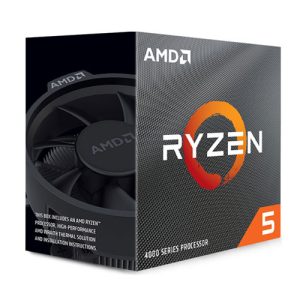 AMD Ryzen 5 4600G Processor (Cores 6, Threads 12, Max. Boost Clock Up to 4.2GHz )