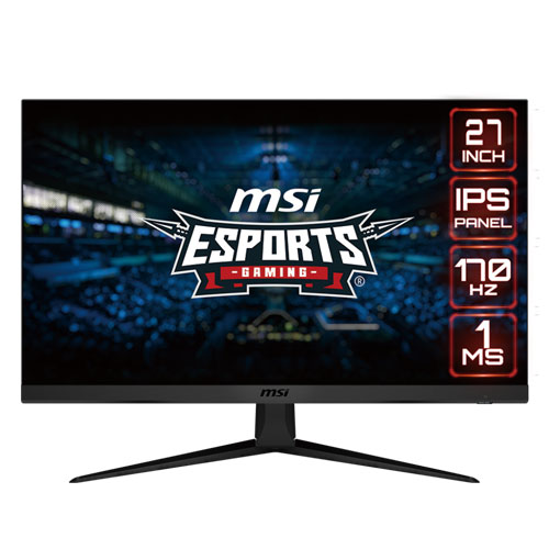 MSI G2712 27 Inch 170Hz 1ms AMD FreeSync FHD IPS Ultra Slim E-Sports Gaming Monitor