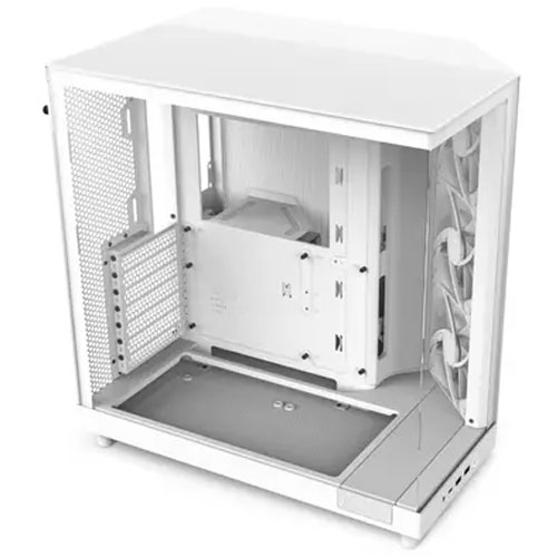 NZXT H6 Flow Edition ATX Mid Tower White Case