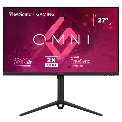 ViewSonic VX2728J-2K QHD OMNI 27" 180HZ AMD Free Sync Gaming Monitor(3 Years Warranty)