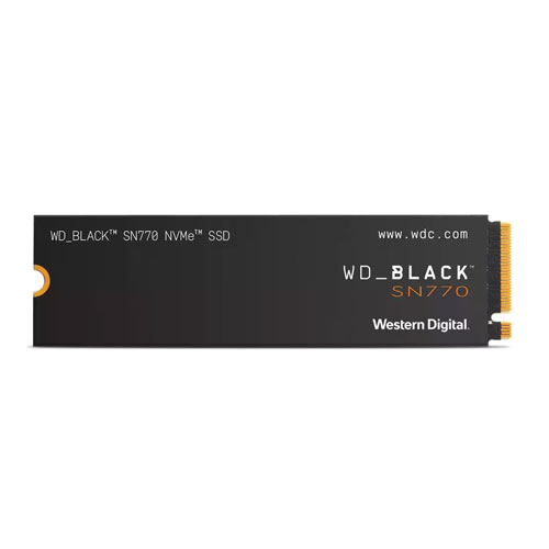 Western Digital Black SN770 2TB PCIE 4.0 NVME M.2 SSD ( 3 YEARS WARRANTY )