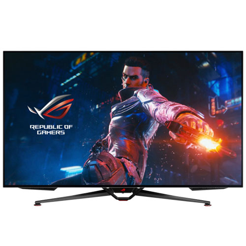 Asus ROG Swift Gaming PG48UQ 48 Inch OLED 4K (3840x2160) 138Hz 0.1ms G-SYNC Compatible Frameless Gaming Monitor (3 YEARS WARRANTY)