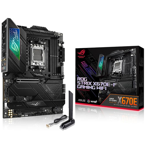 ASUS ROG X670E-F Gaming WI-FI DDR5 Motherboard (3 YEARS WARRANTY)