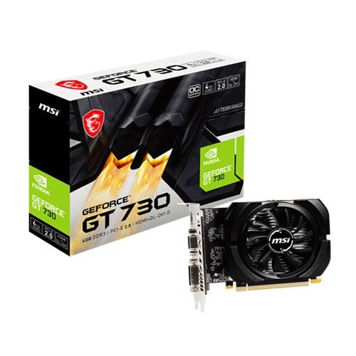 MSI Gaming GeForce GT 730 4GB GDRR3 Low Profile Graphics Card