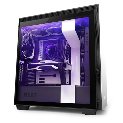 NZXT H7 Flow Edition ATX Mid Tower White/Black Case