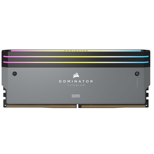 Corsair Dominator Titanium RGB 64GB (2X32GB) DDR5 6000MHz Amd Expo & Intel XMP Memory ( 3 YEARS WARRANTY )