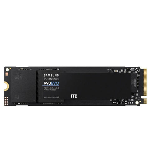 Samsung 990 Evo 1TB PCIE 4.0/5.0 NVME M.2 SSD ( 3 YEARS WARRANTY )