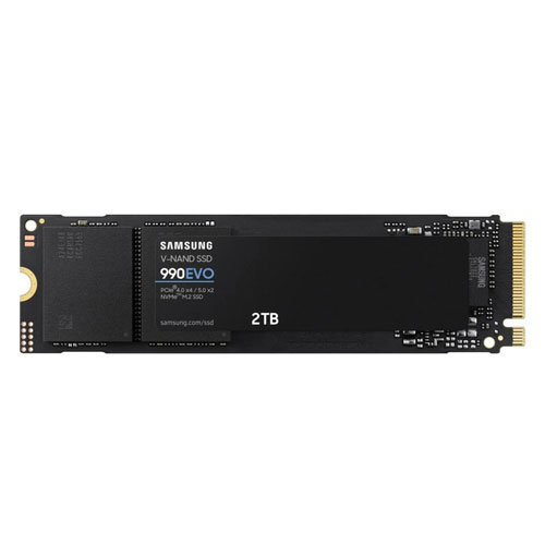 Samsung 990 Evo 2TB PCIE 4.0/5.0 NVME M.2 SSD ( 3 YEARS WARRANTY )