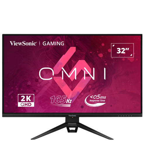 ViewSonic VX3219-2K-PRO-2 QHD (2560x1440) IPS 32" 165Hz AMD Free Sync Gaming Monitor(3 Years Warranty)