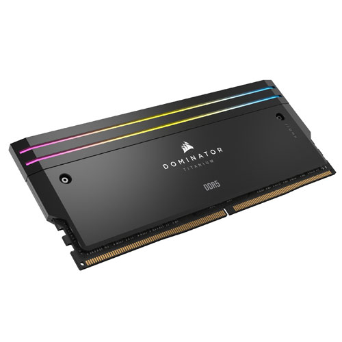 Corsair Dominator Titanium RGB 64GB (2X32GB) DDR5 6400MHz Intel Xmp Memory ( 3 YEARS WARRANTY )