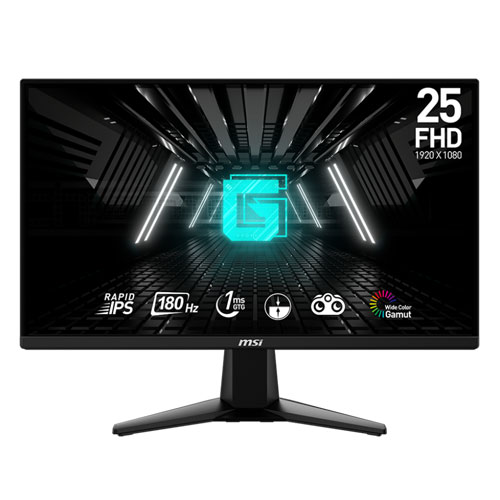 MSI G255F 24.5' Inch FHD 180Hz Rapid IPS 1ms Adaptive Sync Gaming Monitor