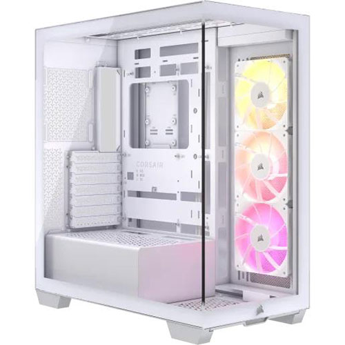 Corsair 3500X ARGB Mid-Tower Case - White