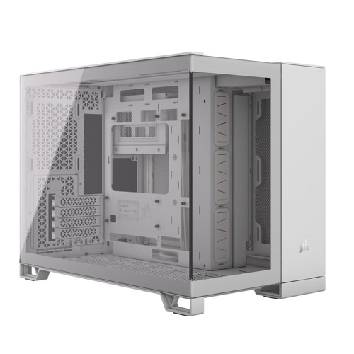 Corsair 2500X Mid-Tower Dual Chamber Case - White