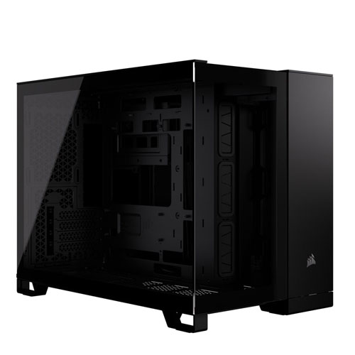 Corsair 2500X Mid-Tower Dual Chamber Case - Black