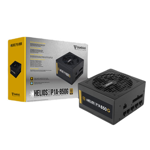 GAMDIAS HELIOS P1A-850G 850W 80 Plus Gold Certified Power Supply