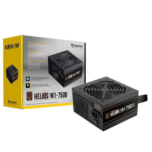 GAMDIAS HELIOS M1-750B 750W 80 Plus Bronze Certified Power Supply