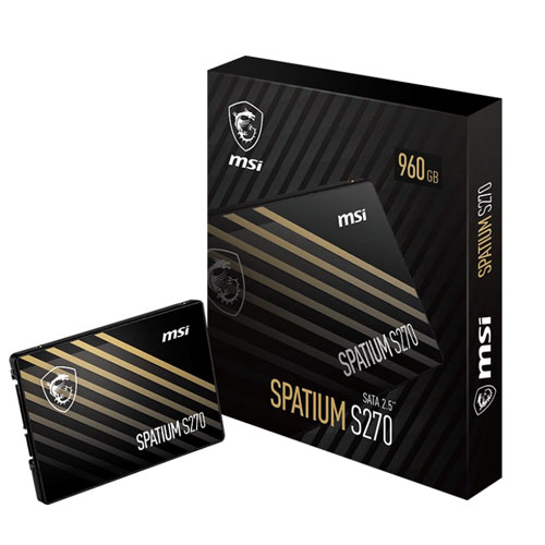 MSI SPATIUM S270 SATA 2.5 960GB Solid State Drive