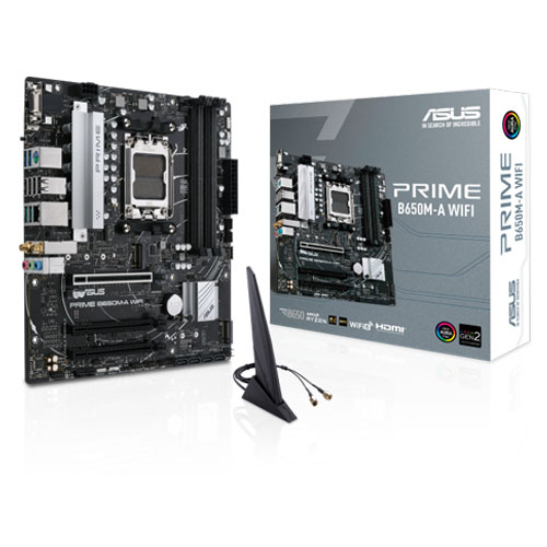 Asus Prime B650M-A (Wi-Fi) DDR5 Motherboard ( 3 YEARS WARRANTY )