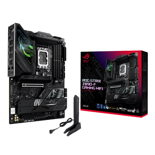 Asus Rog Strix Z890-F Gaming WIFI DDR5 Motherboard ( 3 YEARS WARRANTY )