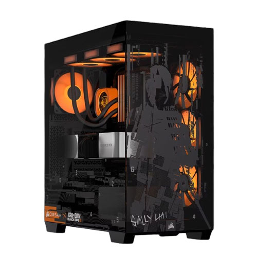 Corsair 3500X ARGB CALL OF DUTY BLACK OPS 6 EDITION Mid-Tower Case - Black